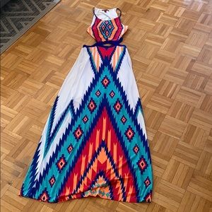 COPY - Maxi dress with beautiful colours